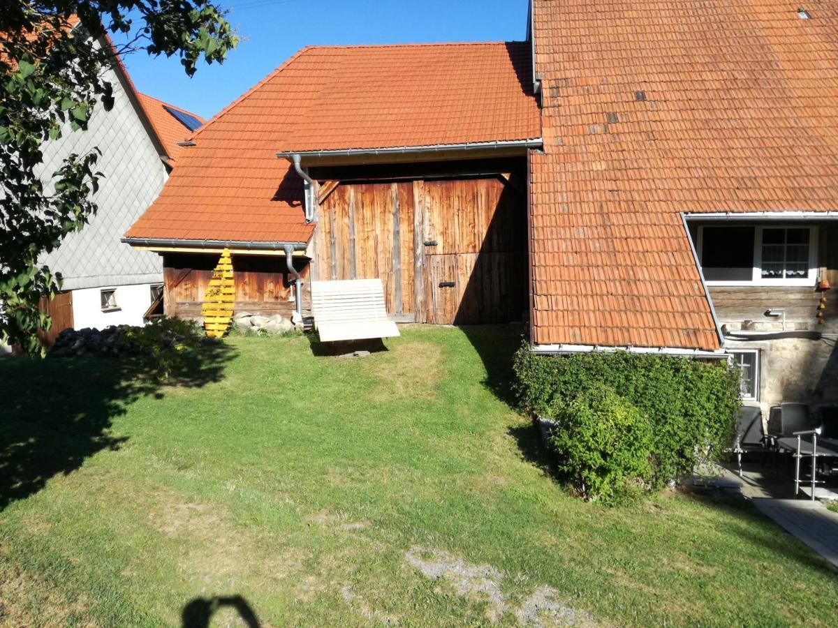 Familien Ferienwohnung Linder Grafenhausen Exteriör bild